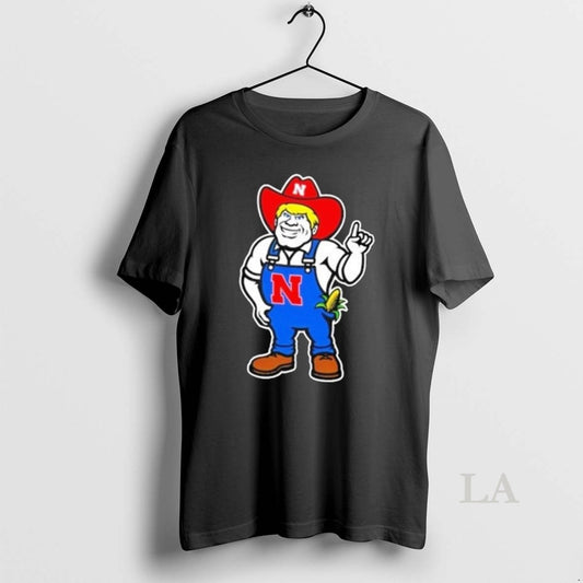 Original Nebraska Huskers Herbie Mark Mascot Long Sleve - clothing by TeeHivey.com