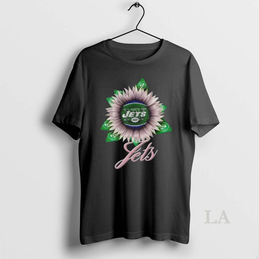 Original New York Jets Football X Sunflower Graphic - clothing by TeeHivey.com
