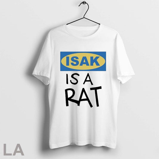 Original Newcastle United Isak Is A Rat T Shirts
