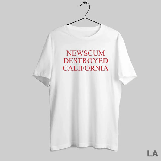 Original Newscum Destroyed California - clothing by TeeHivey.com