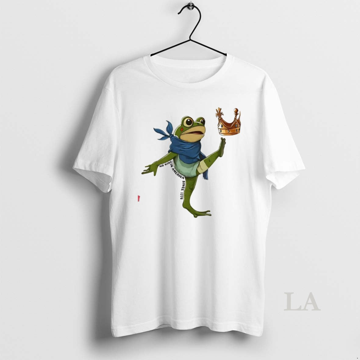 Original Nice No King In America Since 1776 Portland Frog Protest - clothing by TeeHivey.com