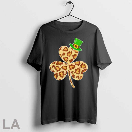 Original Nice St Patricks Day Costume Leopard Shamrock Lover Gifts 2025