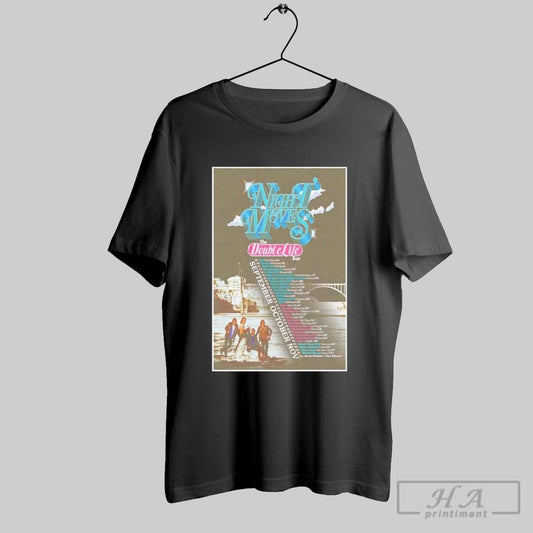 Original Night Moves The Double Life Tour 2025 Poster