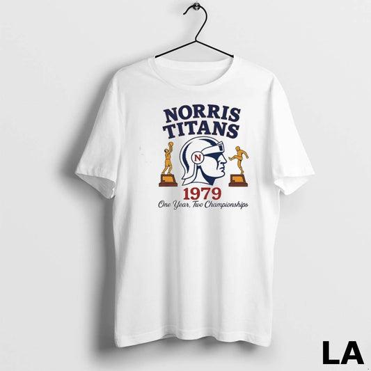 Original Norris Titans Logo One Year Two Championships 1979
