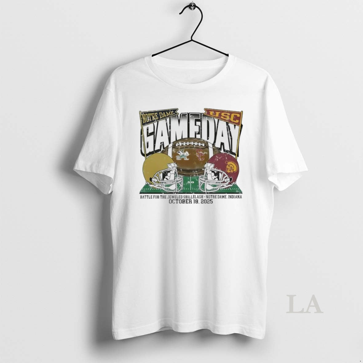 Original Notre Dame Fighting Irish Vs Usc Trojans 2025 Ncaa Game Day - clothing by TeeHivey.com