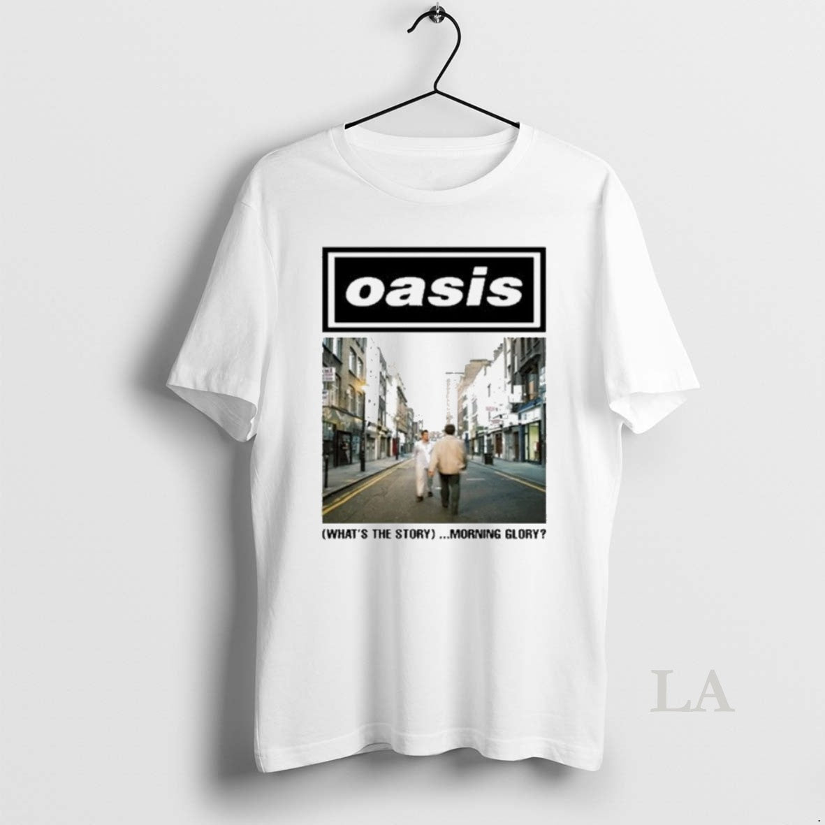 Original Oasis White Tee Whats The Story Morning Glory - clothing by TeeHivey.com