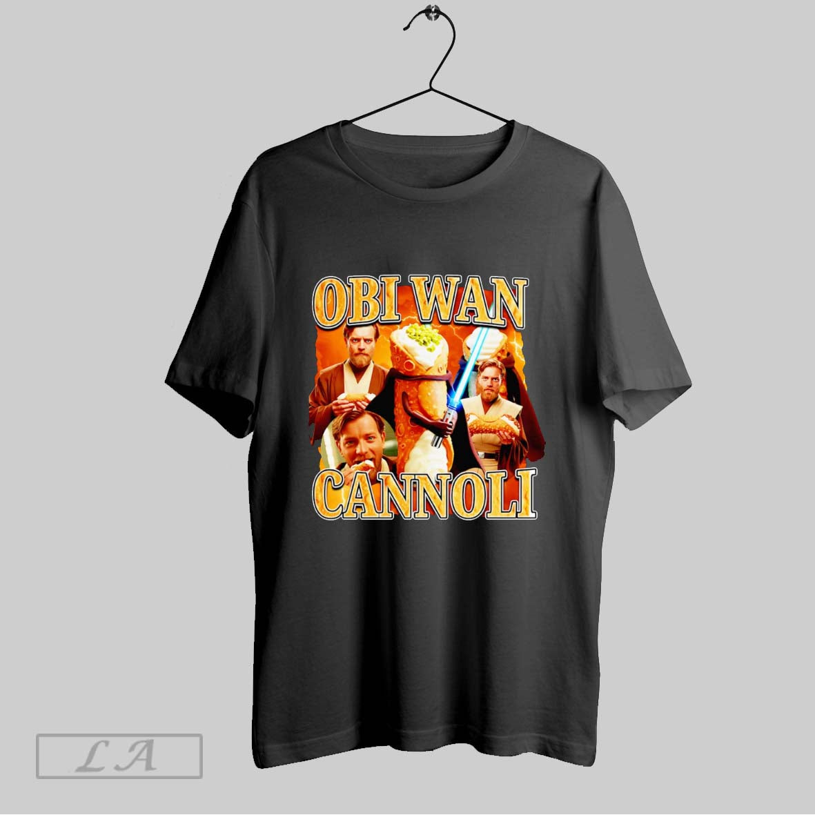 Original Obi Wan Cannoli Retro T Shirt