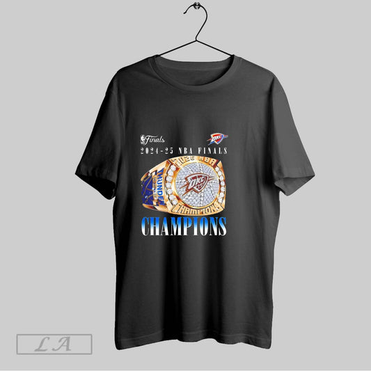 Original Oklahoma City Thunder Champions Nba Finals 2024 25 Ring Diamonds Logo - clothing by TeeHivey.com
