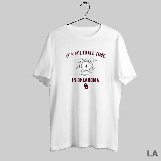 Original Oklahoma Sooners Its Football Time In Oklahoma - clothing by TeeHivey.com