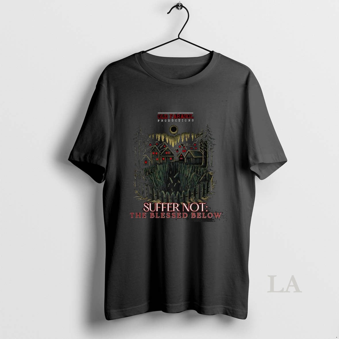 Original Old Parasol Productions Suffer Not The Blessed Below - clothing by TeeHivey.com