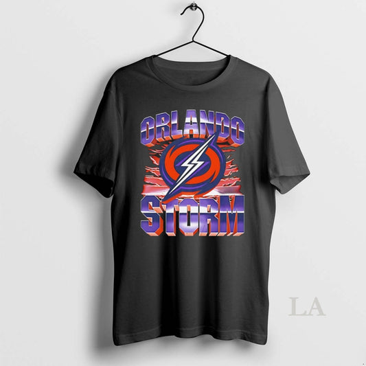 Original Orlando Storm Football Logo Graphic Vintage