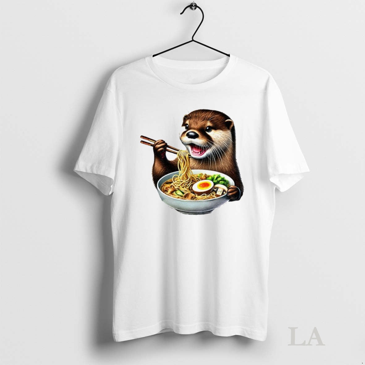 Original Otter Eat Ramen Funny Meme - clothing by TeeHivey.com
