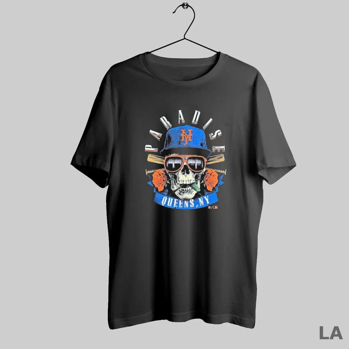 Original Paradise Skull New York Mets - clothing by TeeHivey.com