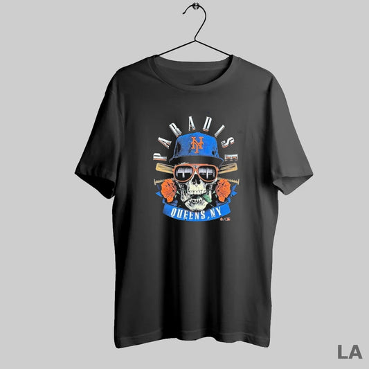 Original Paradise Skull New York Mets - clothing by TeeHivey.com