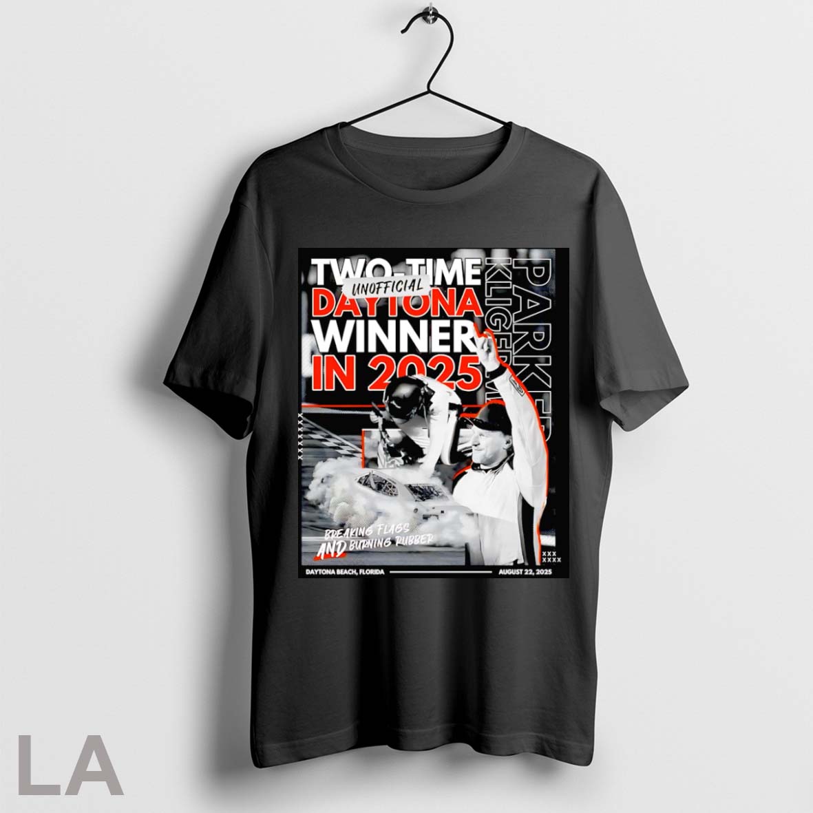 Original Parker Kligerman Two Time 2025 Daytona Winner Poster - clothing by TeeHivey.com