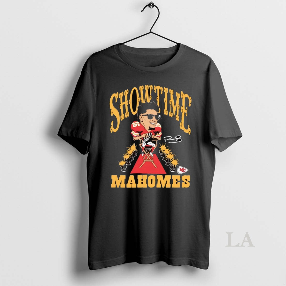 Original Patrick Mahomes Caricature Showtime Chiefs - clothing by TeeHivey.com