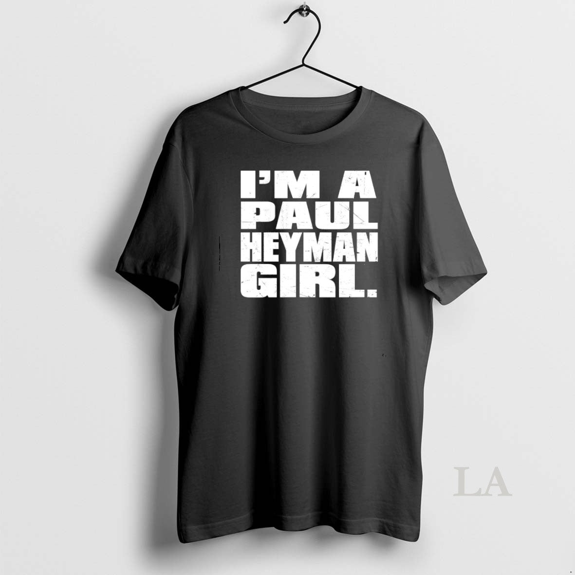 Original Paul Heyman Womens Im A Paul Heyman Girl - clothing by TeeHivey.com