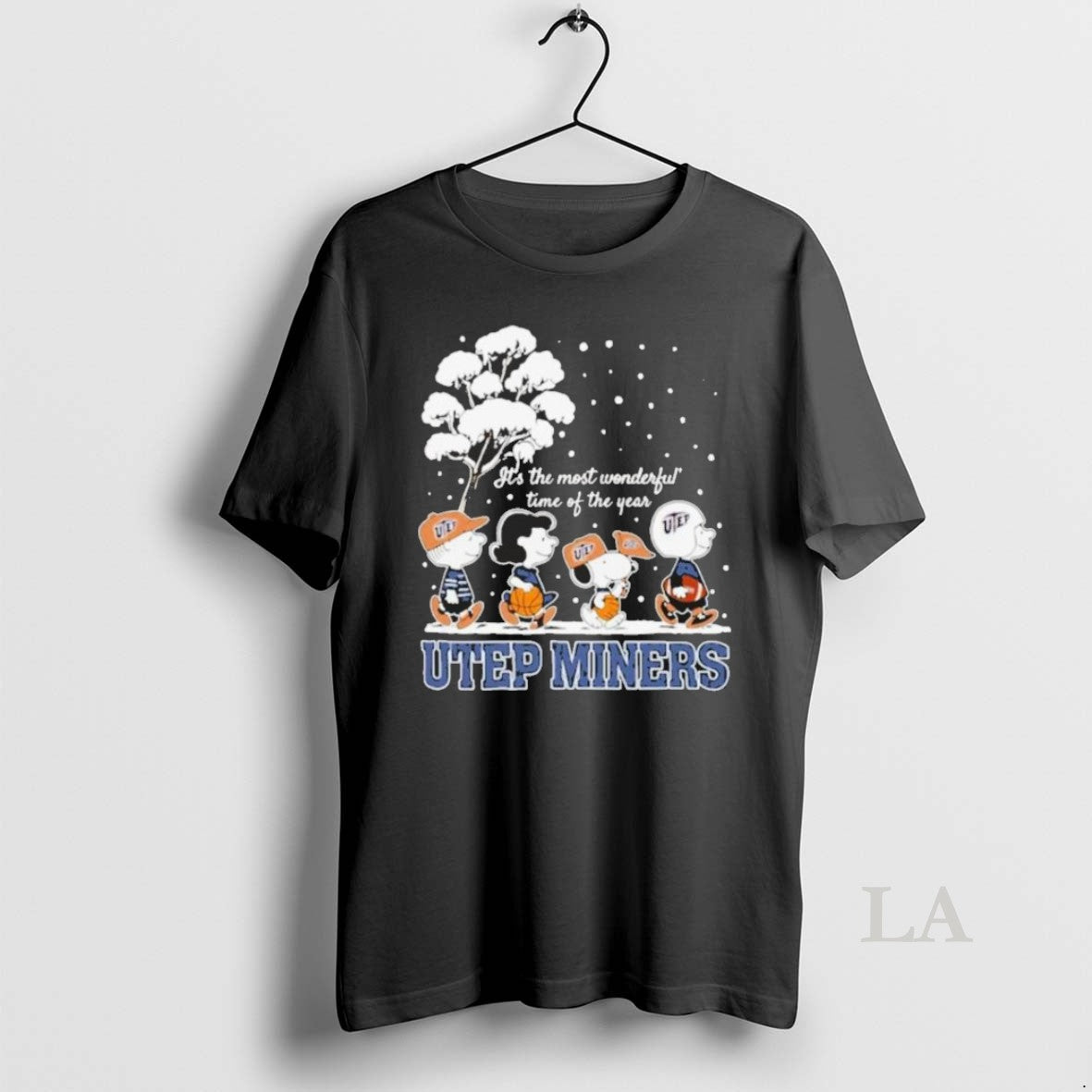 Original Peanuts Utep Miners Winter Its The Most Wonderful Time Of The Year 2025 - clothing by TeeHivey.com