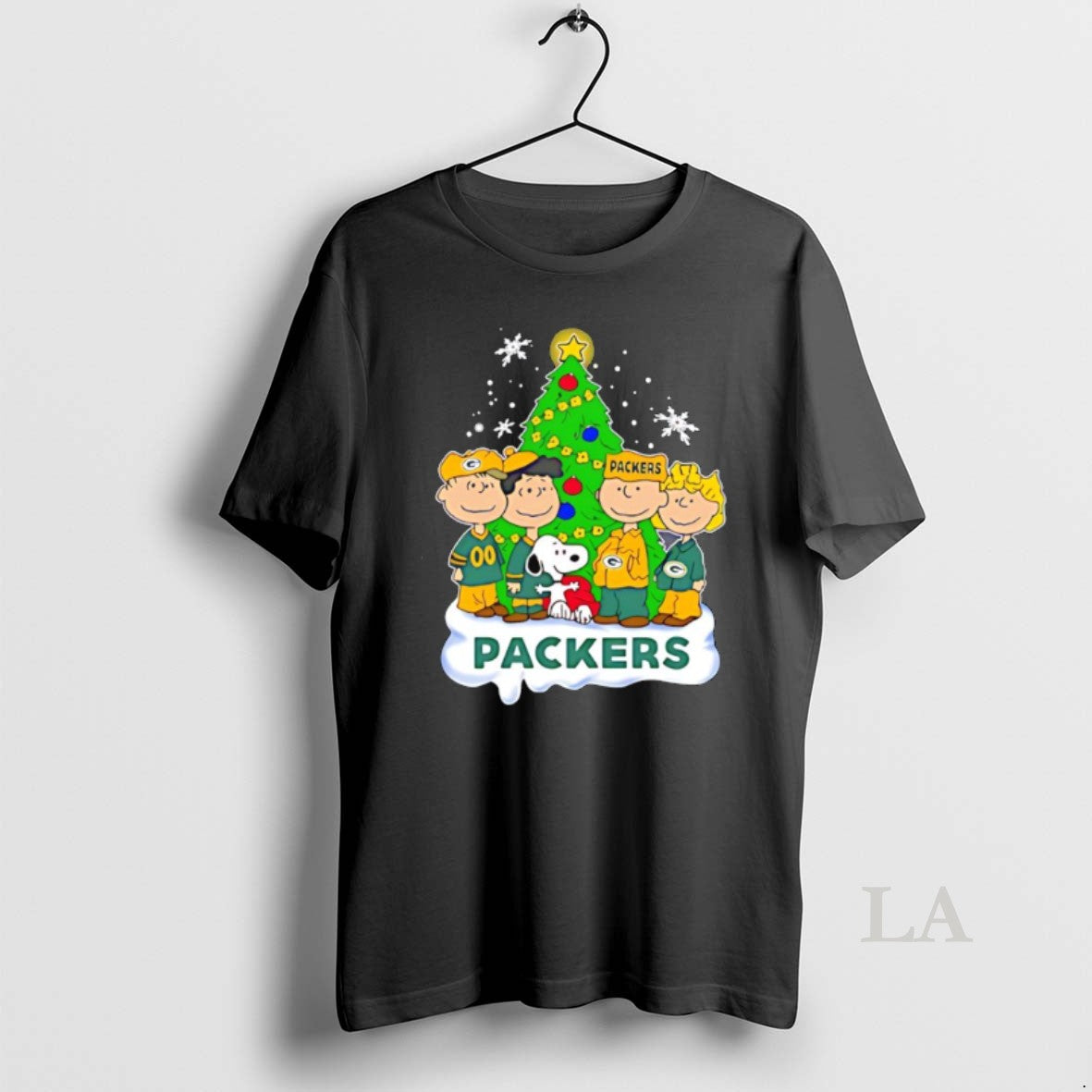 Original Peanuts Characters X Green Bay Packers Chrismas - clothing by TeeHivey.com