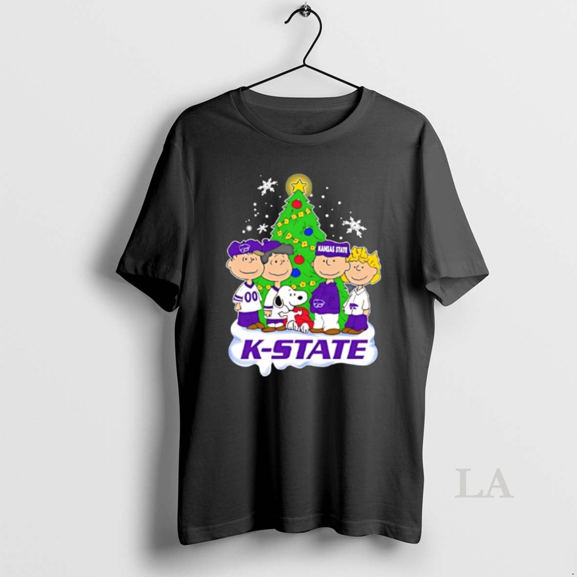 Original Peanuts Characters X Kansas State Wildcats Chrismas - clothing by TeeHivey.com