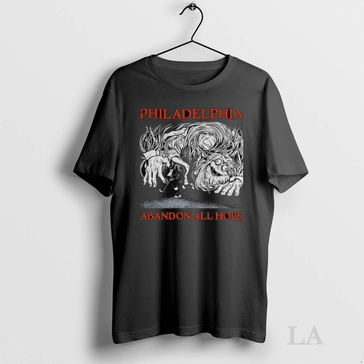 Original Philadelphia Abandoned All Hope Monster Vintage - clothing by TeeHivey.com