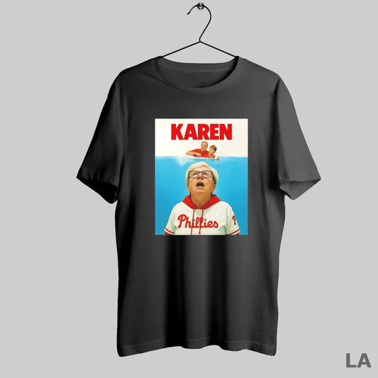 Original Phillies Karen Jaws Parody - clothing by TeeHivey.com
