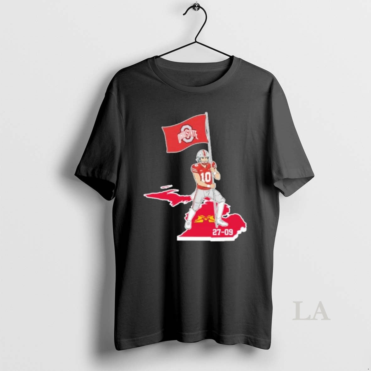 Original Plant Flag Ohio State Beat Michigan 27 9 - clothing by TeeHivey.com