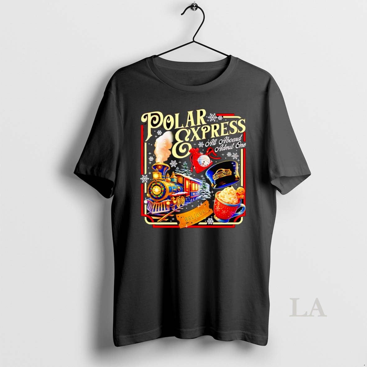 Original Polar Express All Aboard Admit One Christmas - clothing by TeeHivey.com
