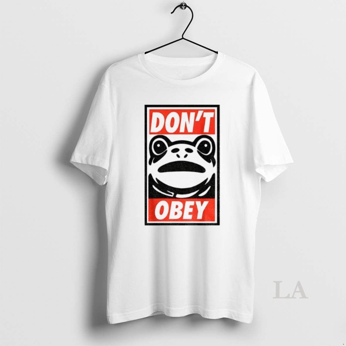 Original Portland Frog Demands That You Dont Obey - clothing by TeeHivey.com