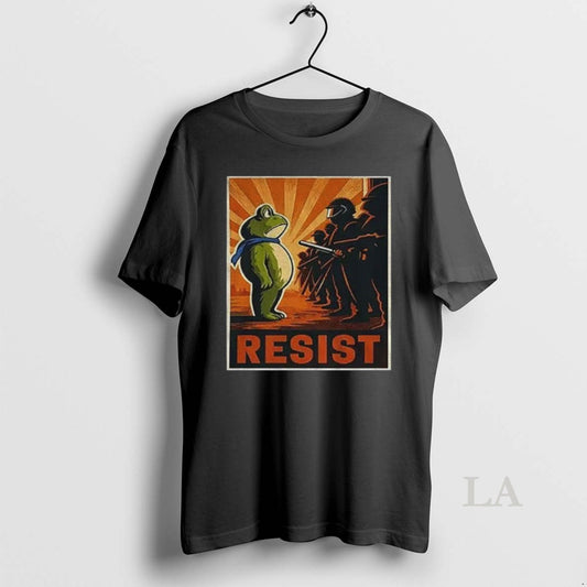 Original Portland Frog Protest Resist Anti Ice Anti Trump - clothing by TeeHivey.com