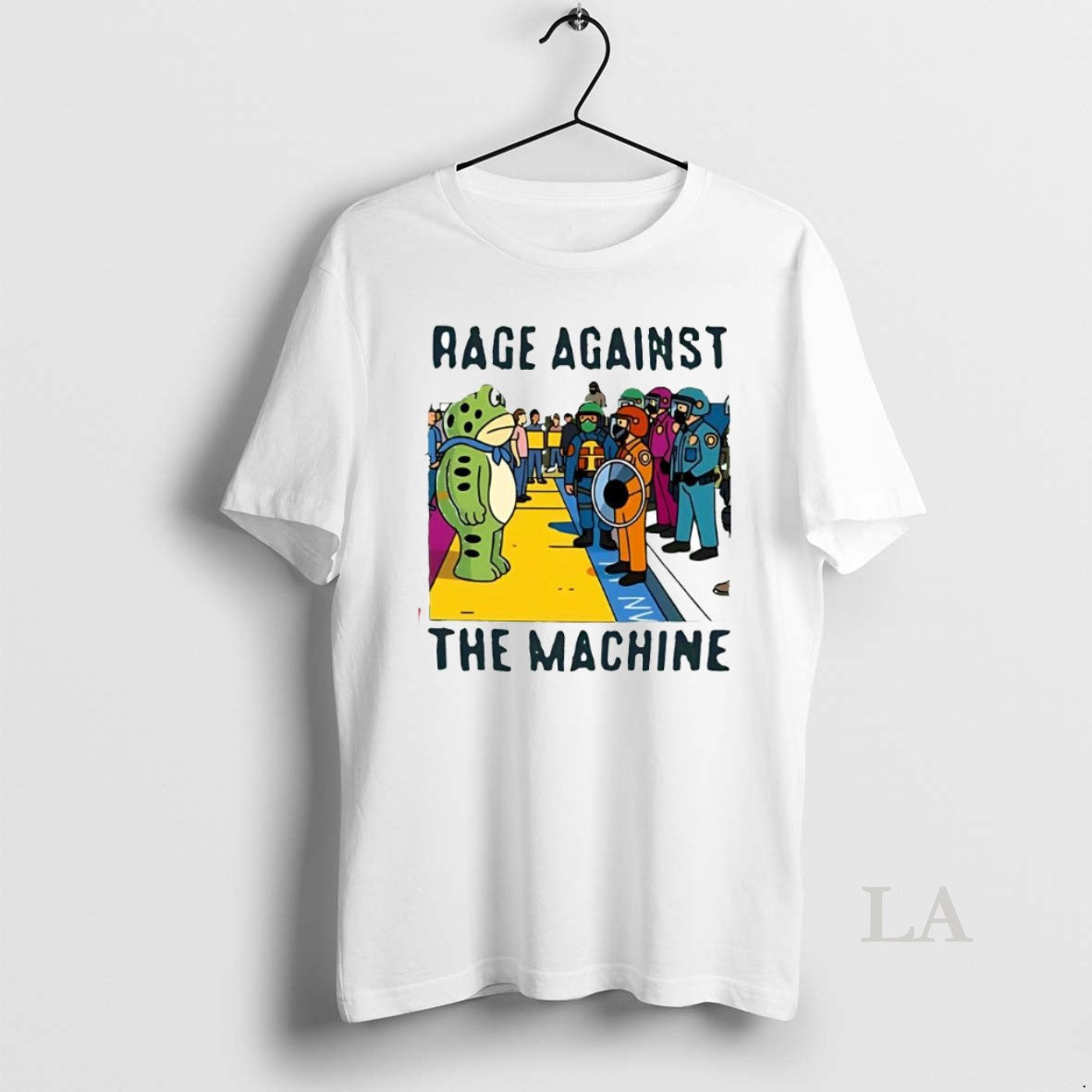 Original Portland Frog Resistance Rage Against The Machine Frog - clothing by TeeHivey.com
