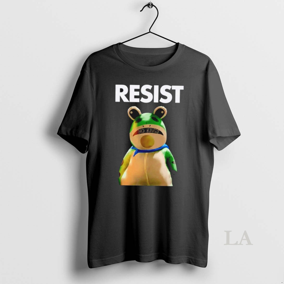 Original Portland Frog Resist No Kings - clothing by TeeHivey.com