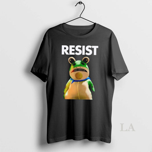 Original Portland Frog Resist No Kings - clothing by TeeHivey.com