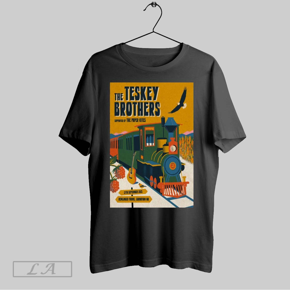 Original Poster The Teskey Brothers Tour September 27 2025 Remlinger Farms Carnation - clothing by TeeHivey.com