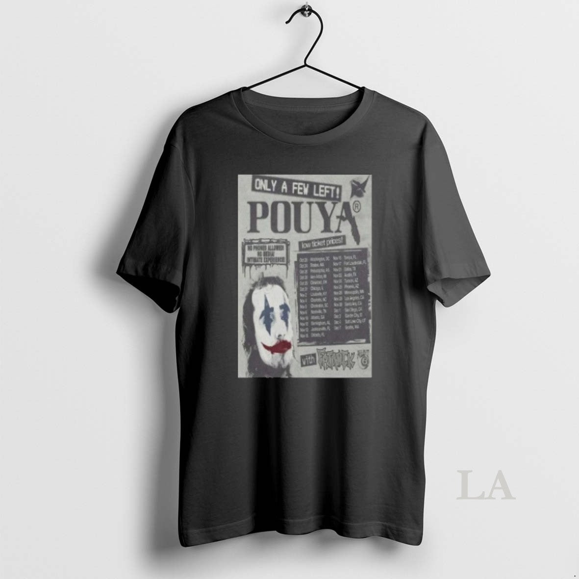 Original Pouya Only A Few Left 2025 Tour - clothing by TeeHivey.com