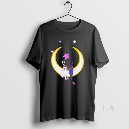 Original Pretty Guardian Sailor Moon Luna And Artemis Celestial - clothing by TeeHivey.com