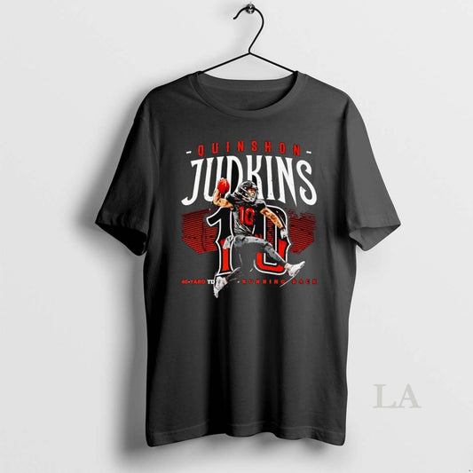 Original Quinshon Judkins 46 Yard Touchdown Running Back - clothing by TeeHivey.com
