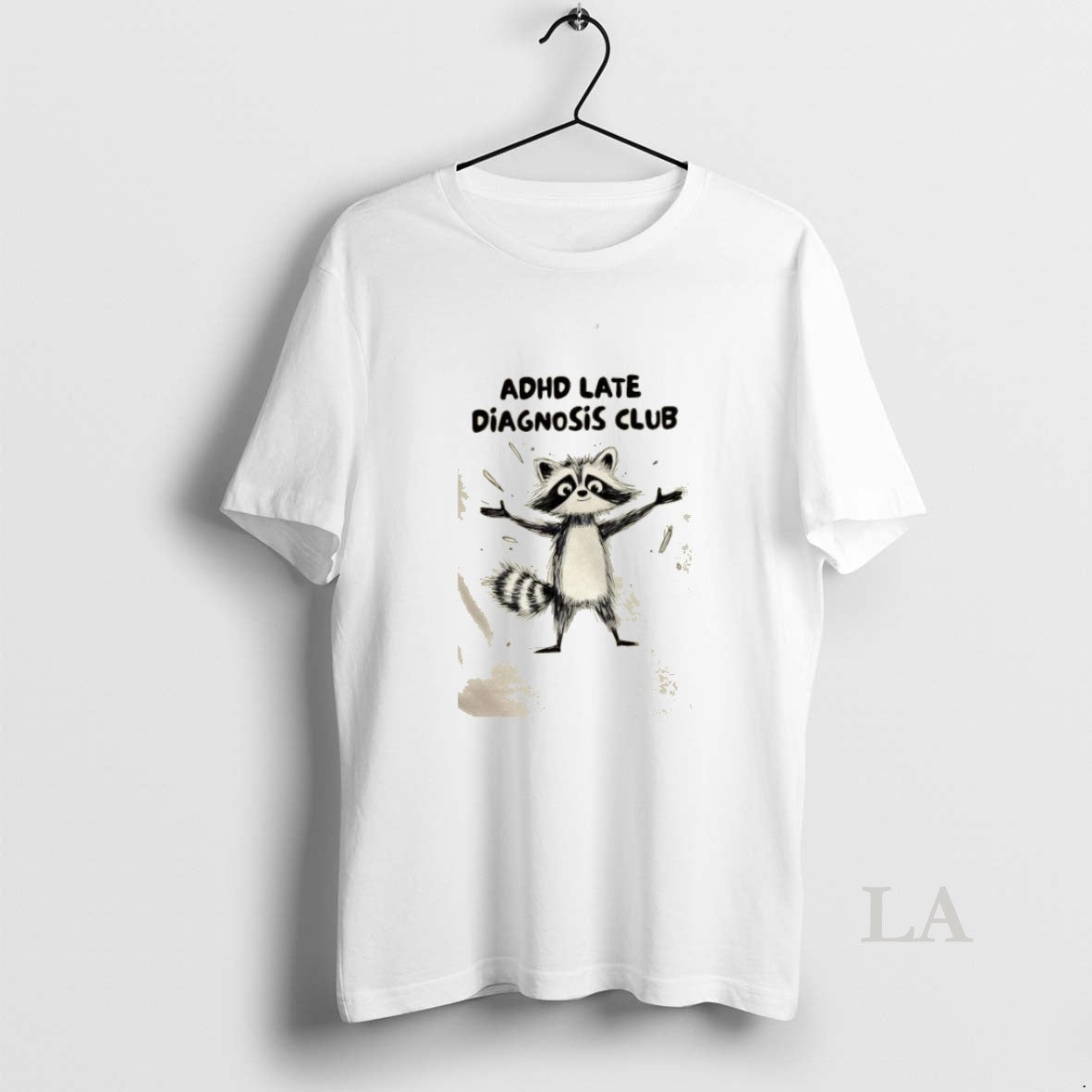 Original Raccoon Adhd Late Diagnosis Club - clothing by TeeHivey.com