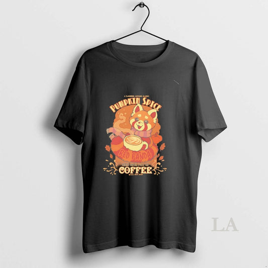 Original Raccoon Pumpkin Spice Panda Wah Until I Het My Coffee - clothing by TeeHivey.com