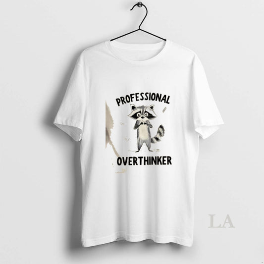 Original Raccoon Professional Overthinker - clothing by TeeHivey.com