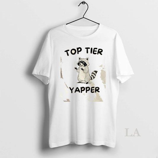 Original Raccoon Top Tier Yapper - clothing by TeeHivey.com