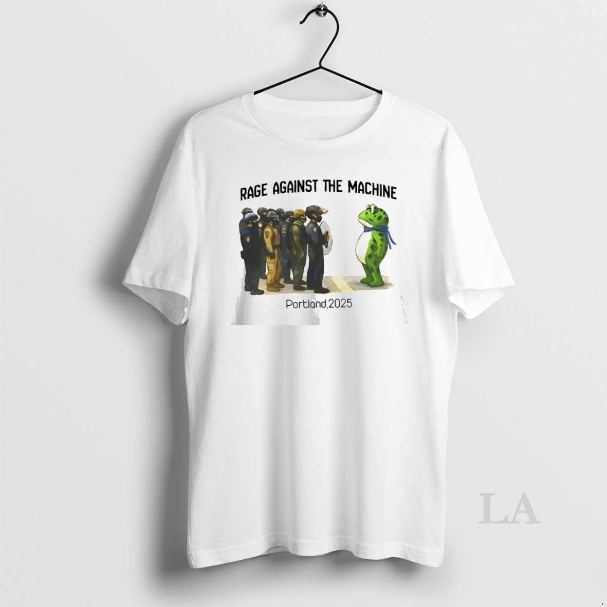 Original Rage Against The Machine Portland Frog 2025 - clothing by TeeHivey.com
