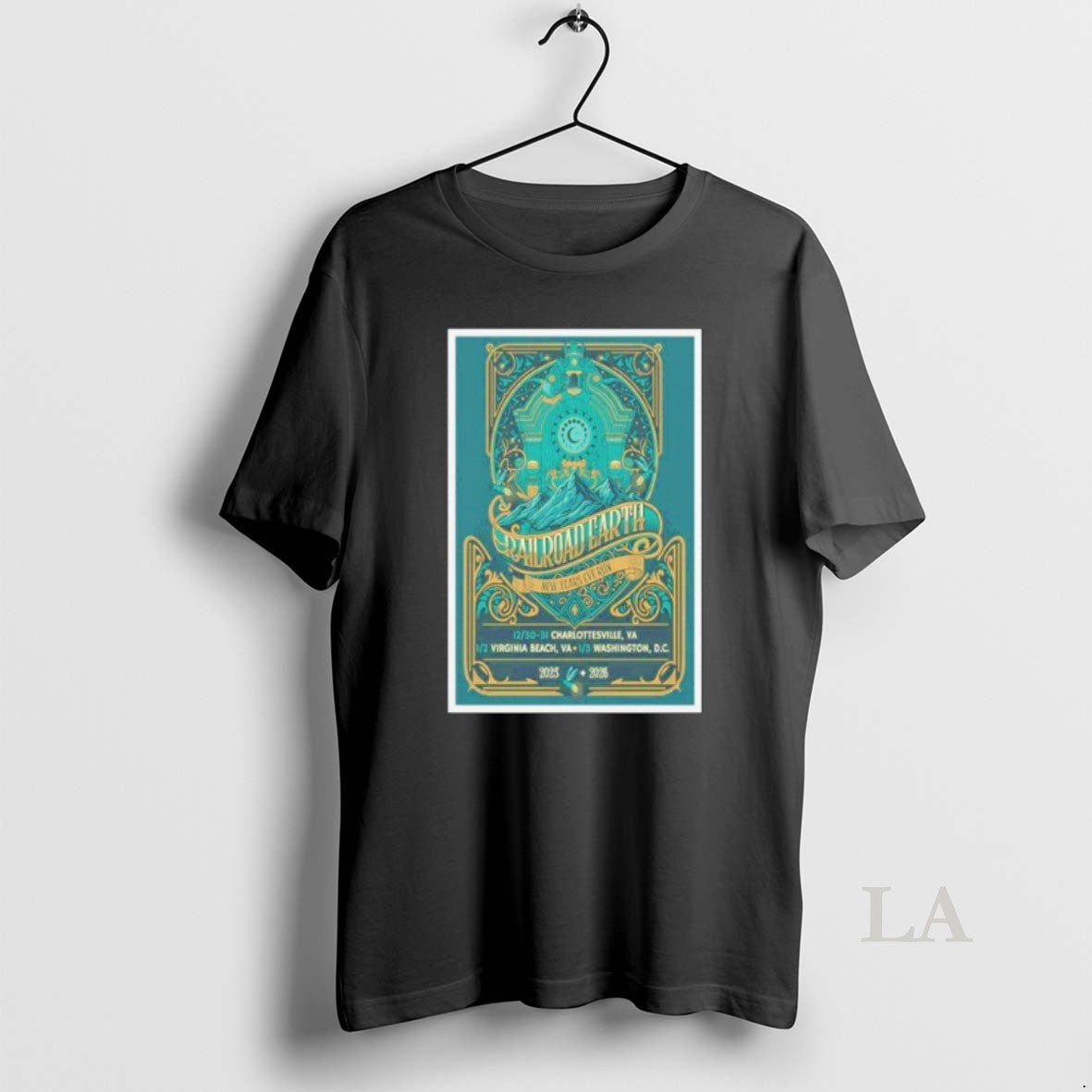 Original Railroad Earth January 2 2026 Virginia Va - clothing by TeeHivey.com