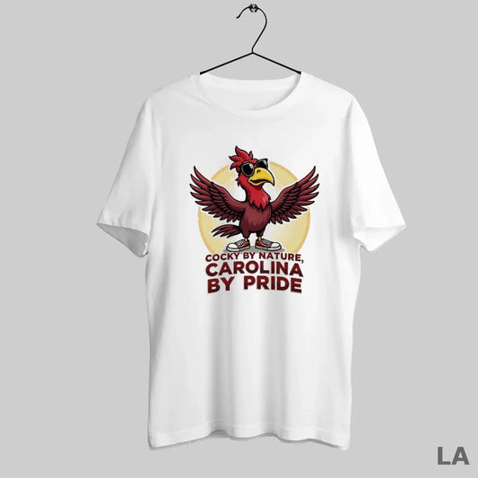 Original Red Rooster Cocky By Nature Carolina By Pride - clothing by TeeHivey.com