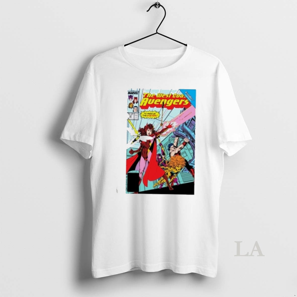 Original Robert Downey Jr Wearing The West Coast Avengers - clothing by TeeHivey.com