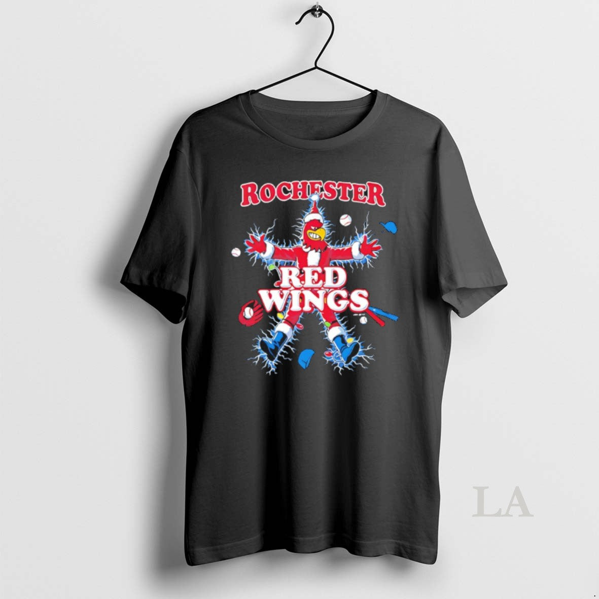 Original Rochester Red Wings The Holiday Christmas Mascot - clothing by TeeHivey.com