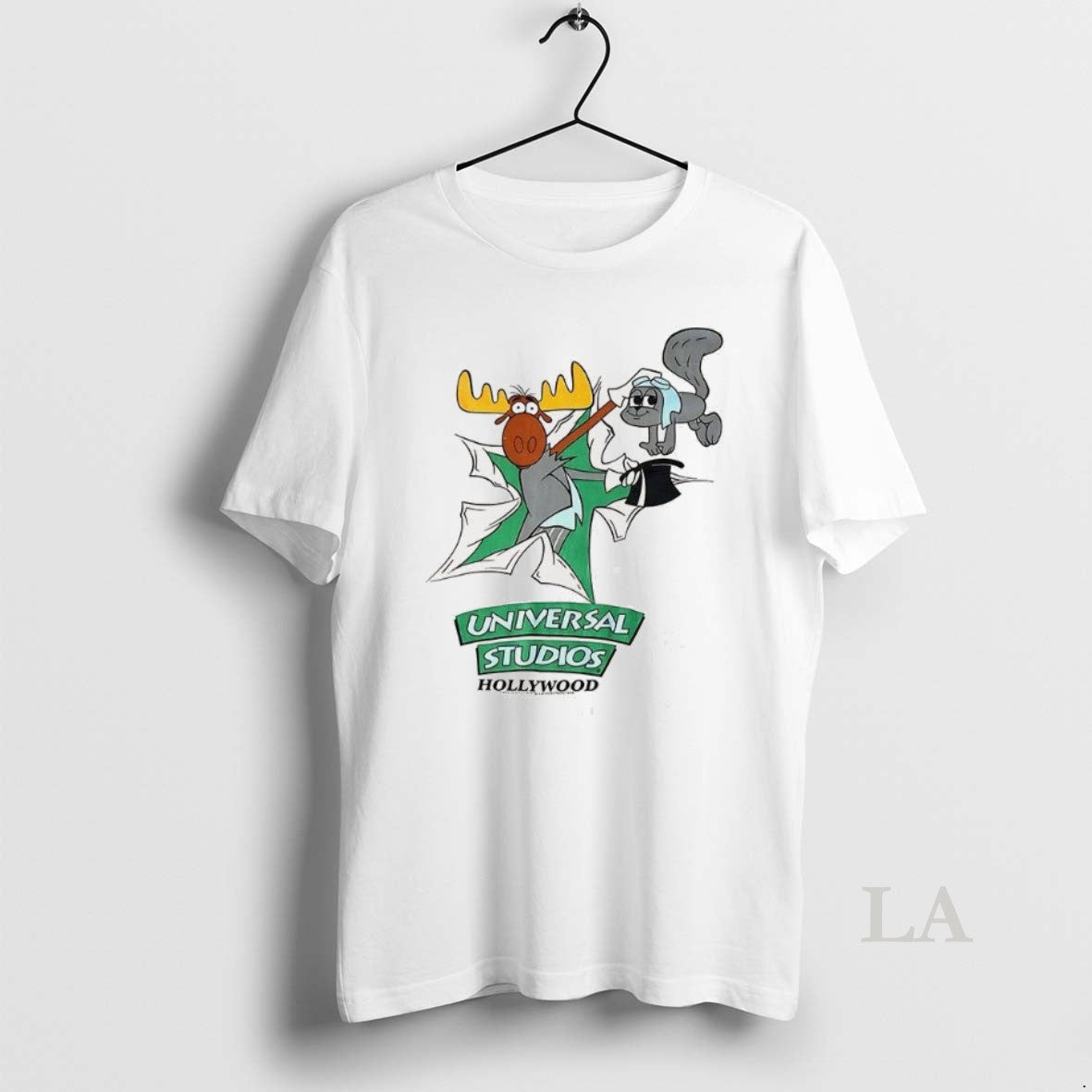 Original Rocky And Bullwinkle Universal Studios Hollywood - clothing by TeeHivey.com