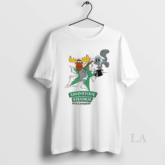 Original Rocky And Bullwinkle Universal Studios Hollywood - clothing by TeeHivey.com