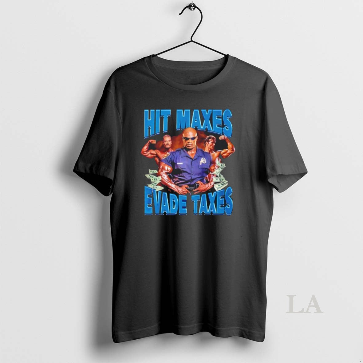 Original Ronnie Coleman Hit Maxes Evade Taxes - clothing by TeeHivey.com
