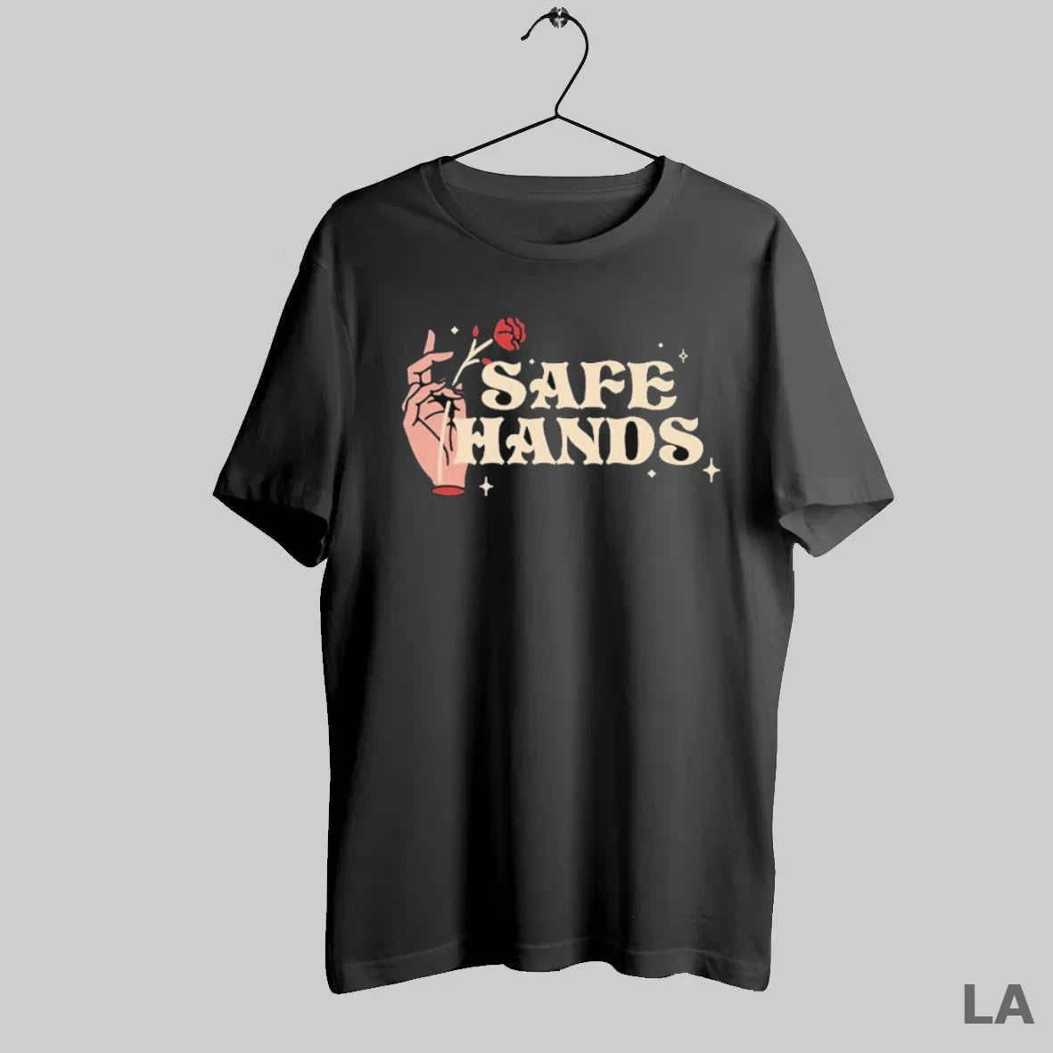 Original Safe Hands Flower - clothing by TeeHivey.com